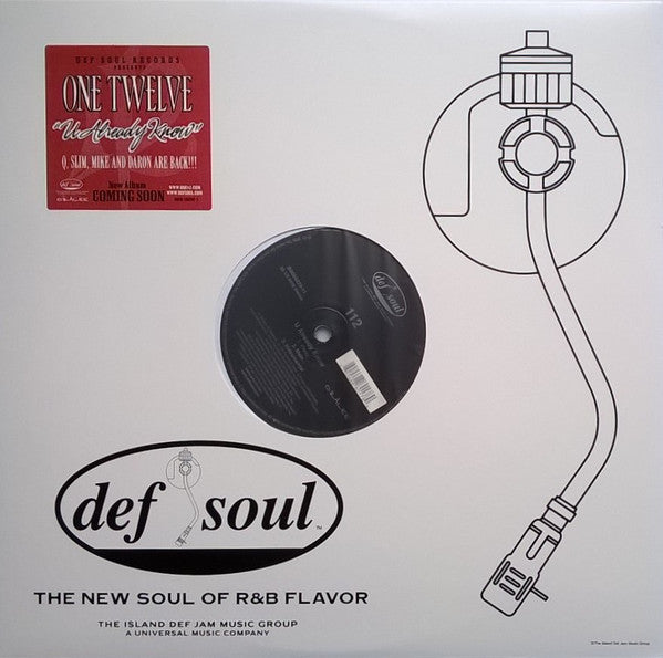 112 : U Already Know (12")