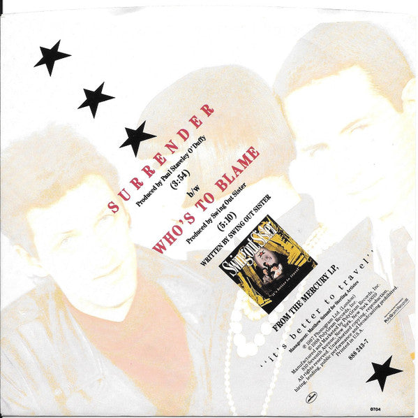 Swing Out Sister : Surrender (7", Single)
