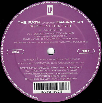 The Path Presents Galaxy 21 : Rhythm Trackin (12")