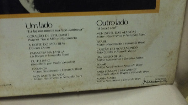 Milton Nascimento : Ao Vivo (LP, Album, RE)