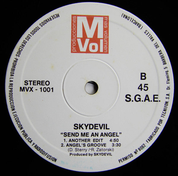 Skydevil : Send Me An Angel (12")