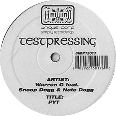 Warren G : PYT / Turn It Up Loud (12", TP)