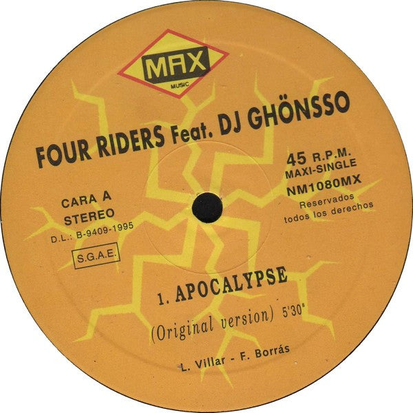 Four Riders Feat. DJ Ghönsso - Apocalypse (12", Maxi)
