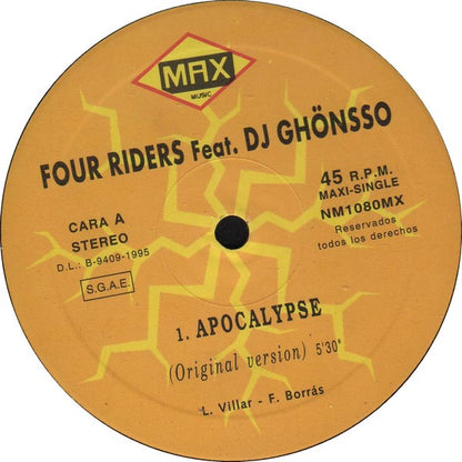 Four Riders Feat. DJ Ghönsso - Apocalypse (12", Maxi)