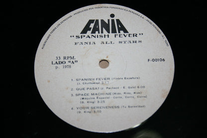 Fania All Stars - Spanish Fever (LP, Album)