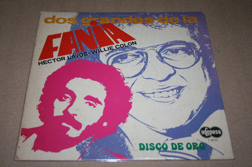 Hector Lavoe - Willie Colón - Dos Grandes De La Fania - Disco De Oro (LP, Comp)