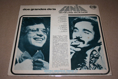 Hector Lavoe - Willie Colón - Dos Grandes De La Fania - Disco De Oro (LP, Comp)