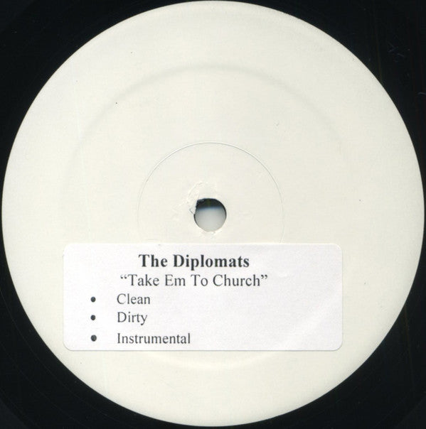 The Diplomats : Take Em To Church (12", Single, W/Lbl)