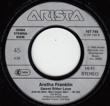 Aretha Franklin : Who's Zoomin' Who (7", Single)
