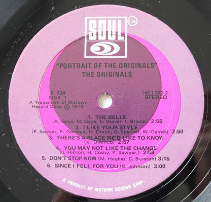 The Originals - Portrait Of The Originals (LP, Album)