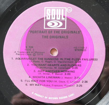 The Originals - Portrait Of The Originals (LP, Album)