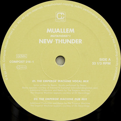 Muallem - Mutations°1 (12")