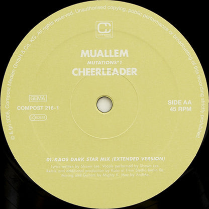 Muallem - Mutations°1 (12")