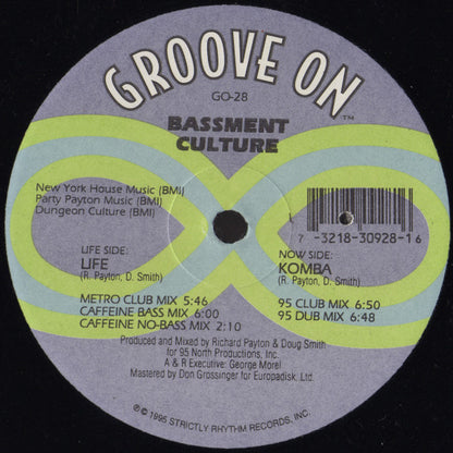 Bassment Culture* : Life / Komba (12")