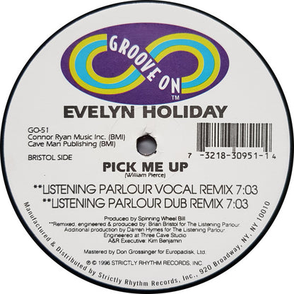 Evelyn Holiday : Pick Me Up (12")