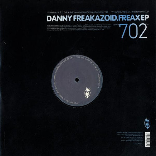 Danny Freakazoid : Freax EP (12", EP)