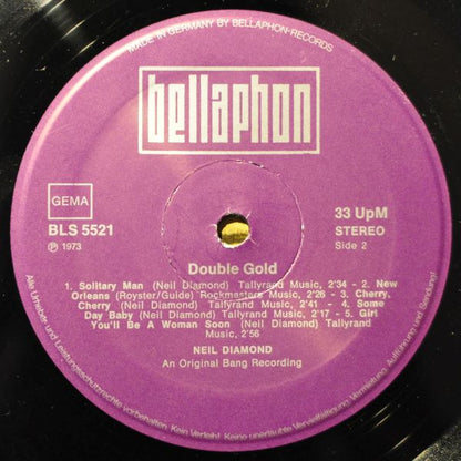 Neil Diamond - Double Gold (2xLP, Comp, Gat)