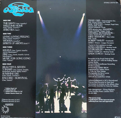 Osibisa : Black Magic Night (2xLP, Album, Gat)