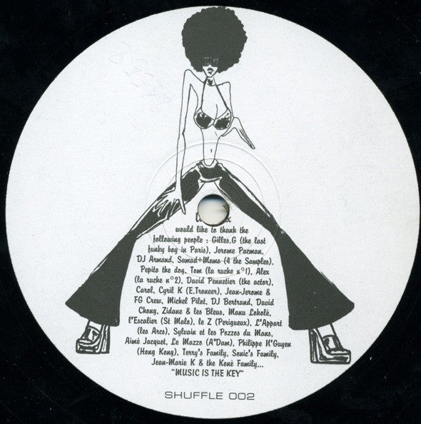 Ultrafex : Music Is The Only Form Of Life (12")