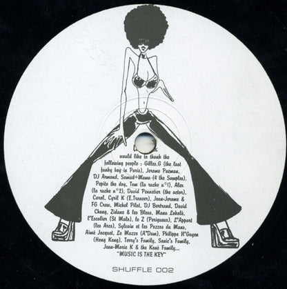 Ultrafex : Music Is The Only Form Of Life (12")