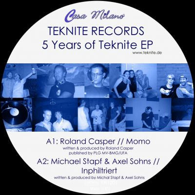 Various : 5 Years Of Teknite EP (12")