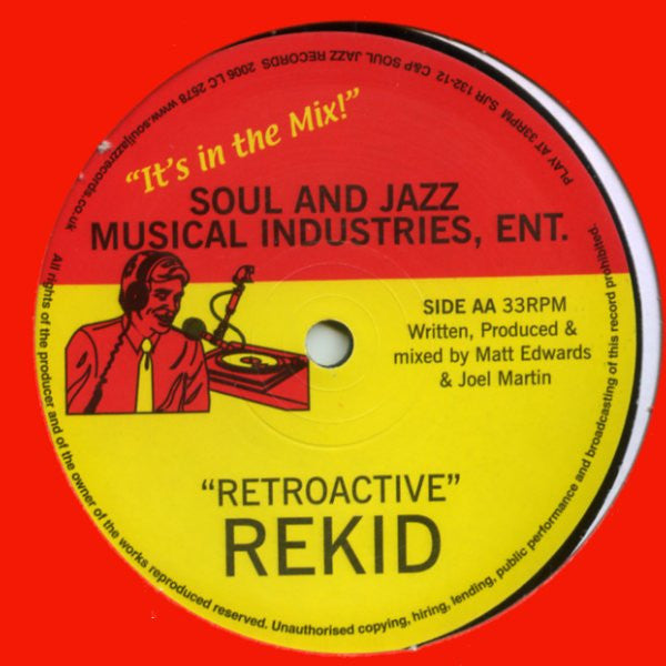 REKID : 85 Space / Retroactive (12")