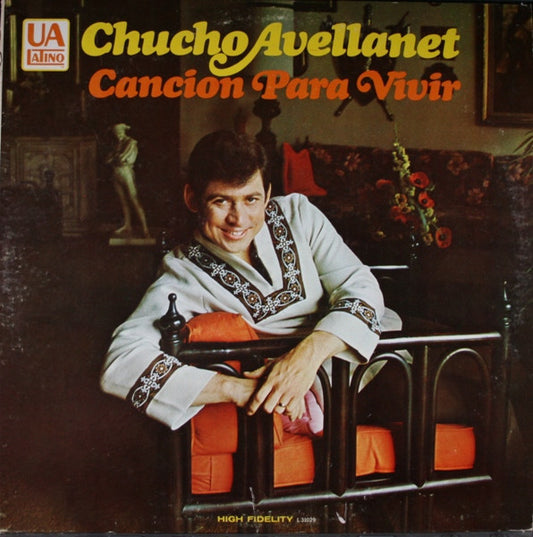 Chucho Avellanet : Canción Para Vivir (LP, Album, Mono)