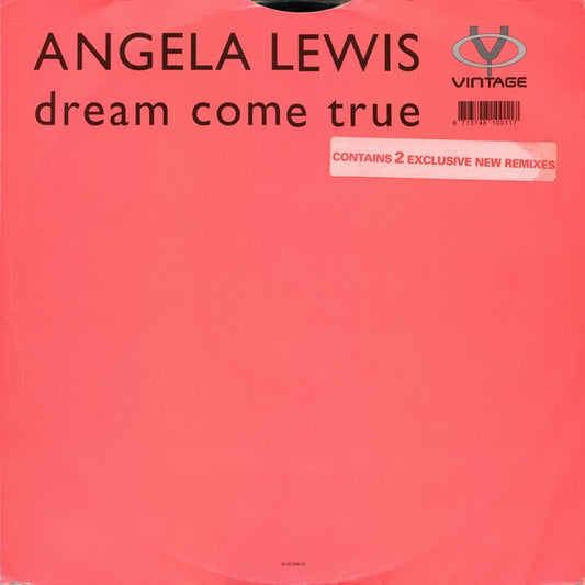 Angela Lewis : Dream Come True (12")