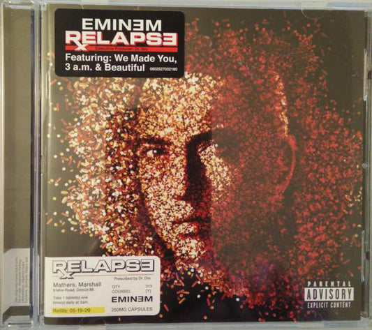Eminem : Relapse (CD, Album)
