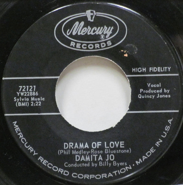 Damita Jo : Drama Of Love / Hobo Flats (7", Single)