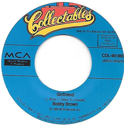 Bobby Brown : Rock Wit'Cha / Girlfriend (7", Single, RE)