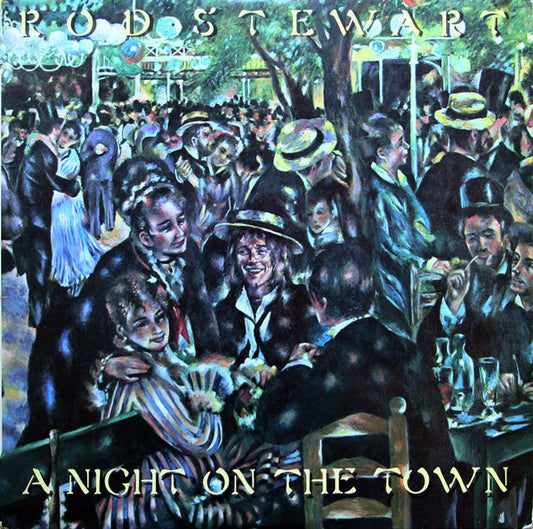 Rod Stewart : A Night On The Town (LP, Album)