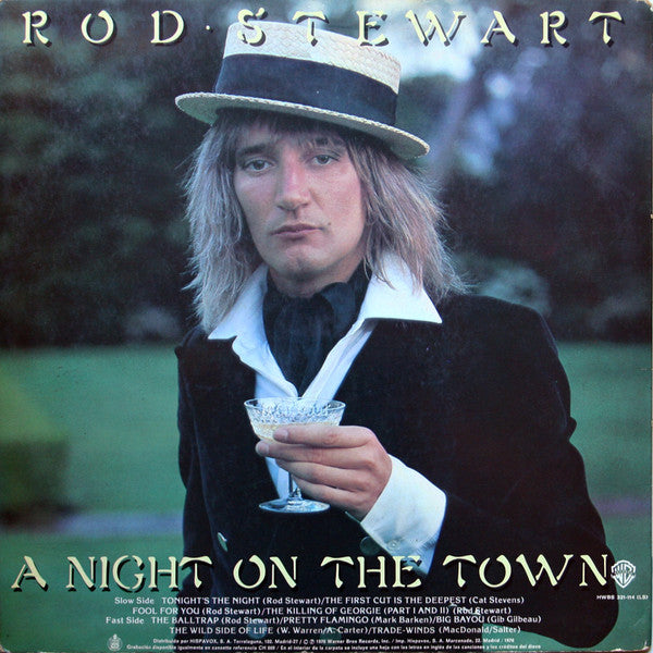 Rod Stewart : A Night On The Town (LP, Album)