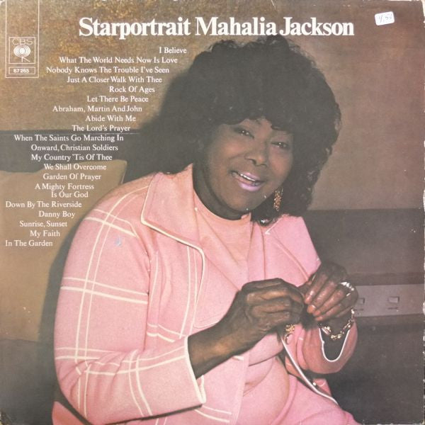 Mahalia Jackson - Starportrait (2xLP, Comp, RE, Yel)