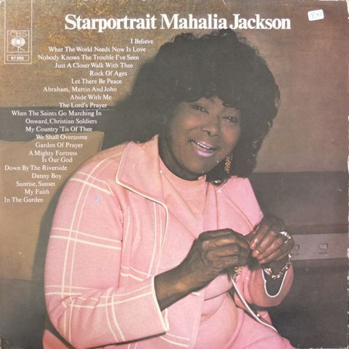 Mahalia Jackson - Starportrait (2xLP, Comp, RE, Yel)