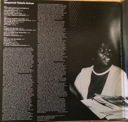 Mahalia Jackson - Starportrait (2xLP, Comp, RE, Yel)