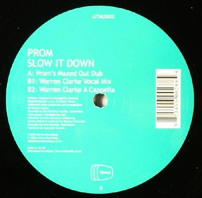 Prom* - Slow It Down (12")