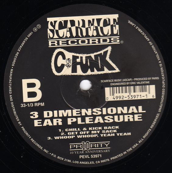 C-Funk - Three Dimensional Ear Pleasure (LP)