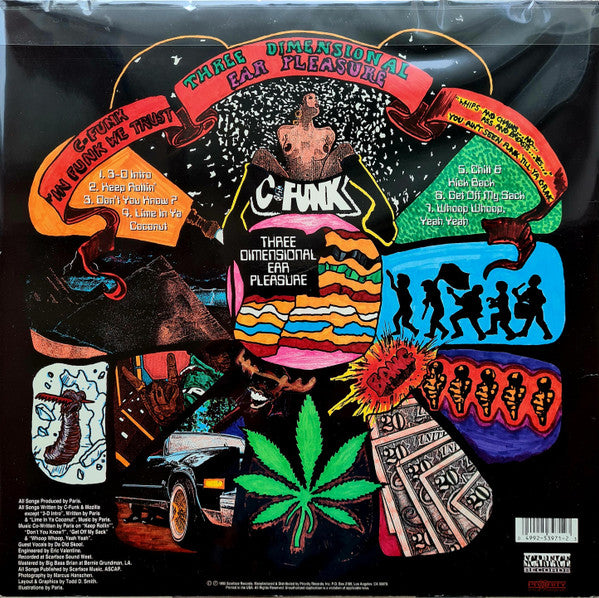 C-Funk - Three Dimensional Ear Pleasure (LP)