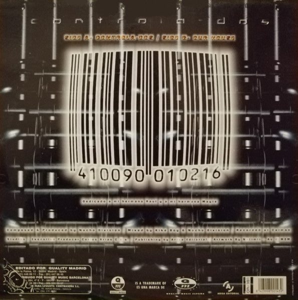 Nacho Division - Controla-Dos (12")