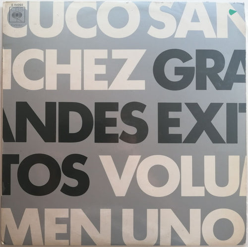 Cuco Sanchez - Grandes Exitos Vol. 1 (LP, Comp, RE)