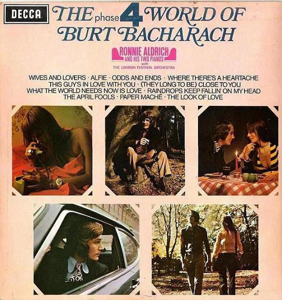 Ronnie Aldrich And His Two Pianos* With The London Festival Orchestra - The World Of Burt Bacharach (LP, Album)