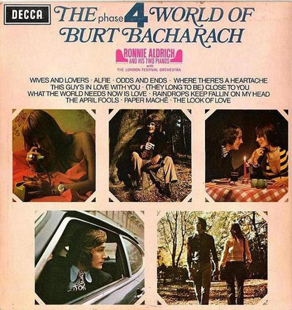 Ronnie Aldrich And His Two Pianos* With The London Festival Orchestra - The World Of Burt Bacharach (LP, Album)