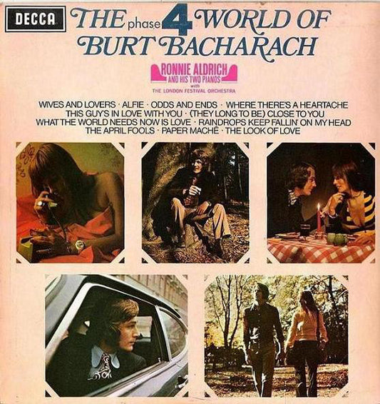 Ronnie Aldrich And His Two Pianos* With The London Festival Orchestra - The World Of Burt Bacharach (LP, Album)