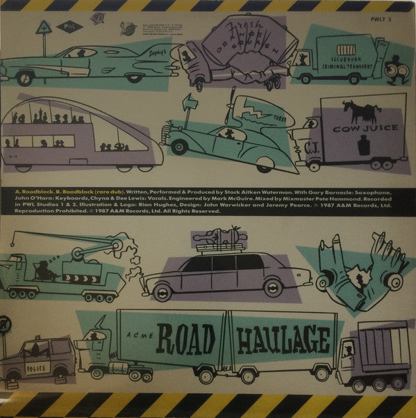 Stock, Aitken & Waterman : Roadblock (12", Maxi)