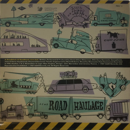 Stock, Aitken & Waterman : Roadblock (12", Maxi)