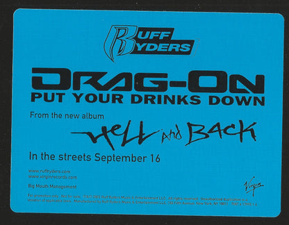 Drag-On - Put Your Drinks Down (12", Promo)