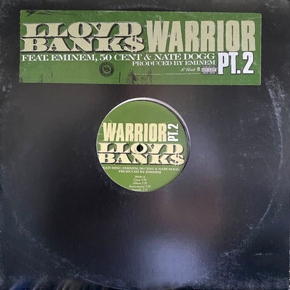 Lloyd Banks - Warrior Pt. 2 (12", Single, Promo)