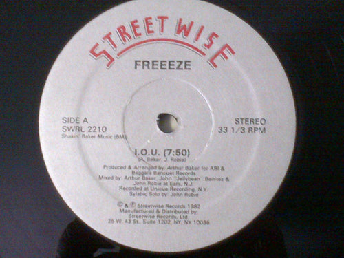 Freeeze* - I.O.U. (12")
