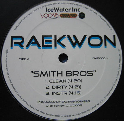Raekwon : Smith Bros / Uncle (12")